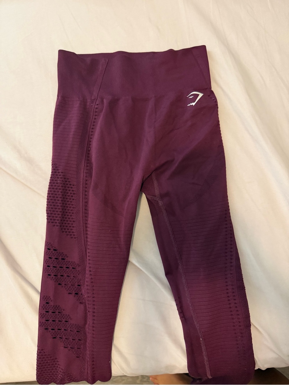 Gymshark Seamless High-Waist Leggings - Deep Burgundy